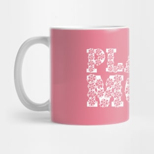 PLANT MOM and proud of it shirt design nature flower floral Mug